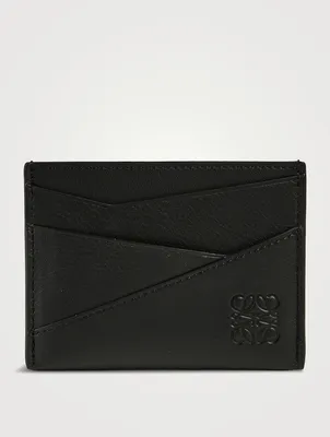 Puzzle Leather Cardholder