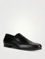 The Oval Leather Loafers