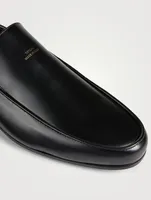 The Oval Leather Loafers