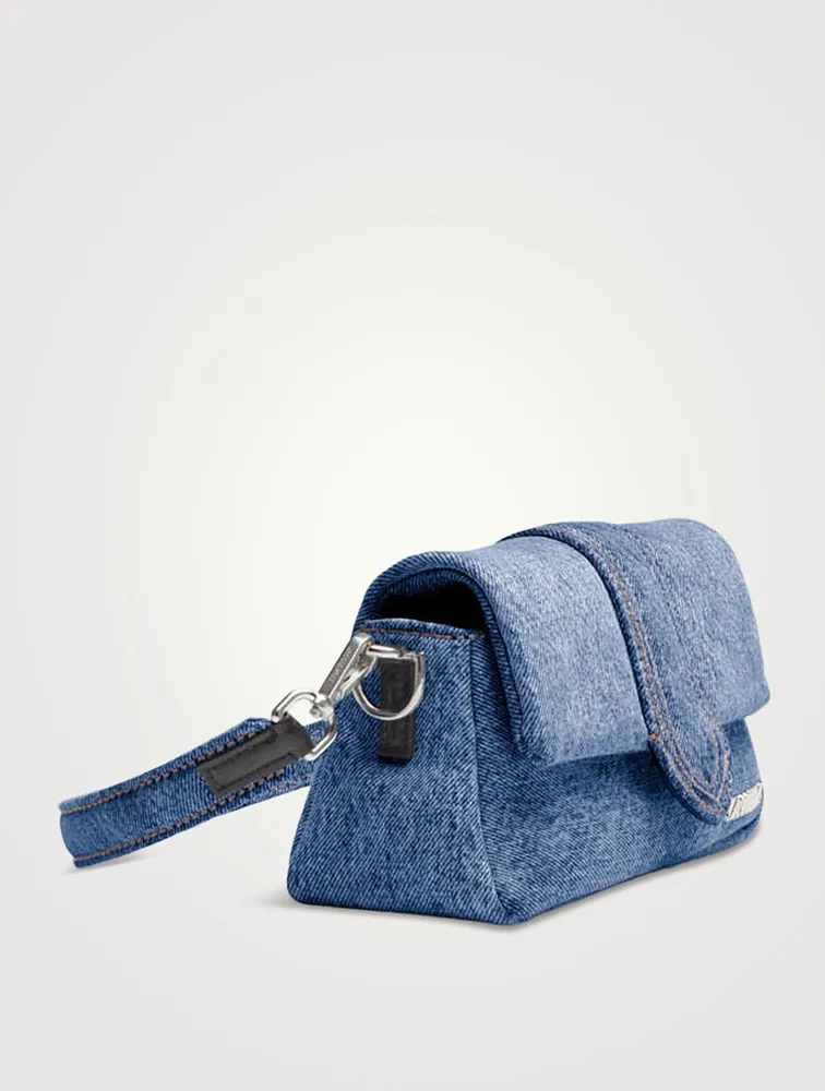 Le Petit Bambimou Padded Denim Shoulder Bag