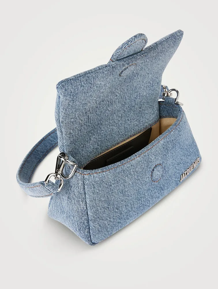 Le Petit Bambimou Padded Denim Shoulder Bag