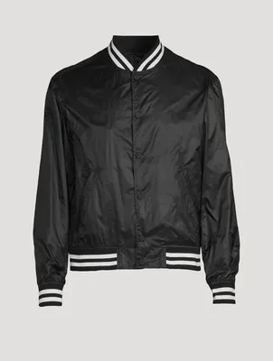 Recycled Nylon Varsity Jacket