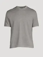 Kolben Linen And Cotton T-Shirt