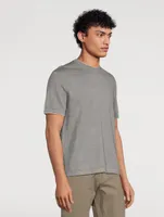 Kolben Linen And Cotton T-Shirt