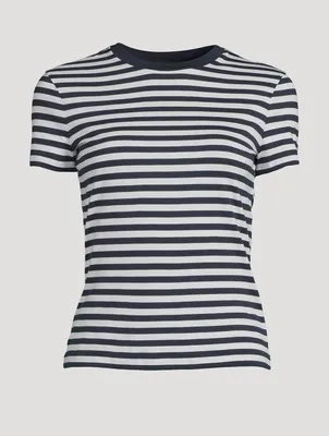 Tiny Organic Cotton T-Shirt Stripe Print