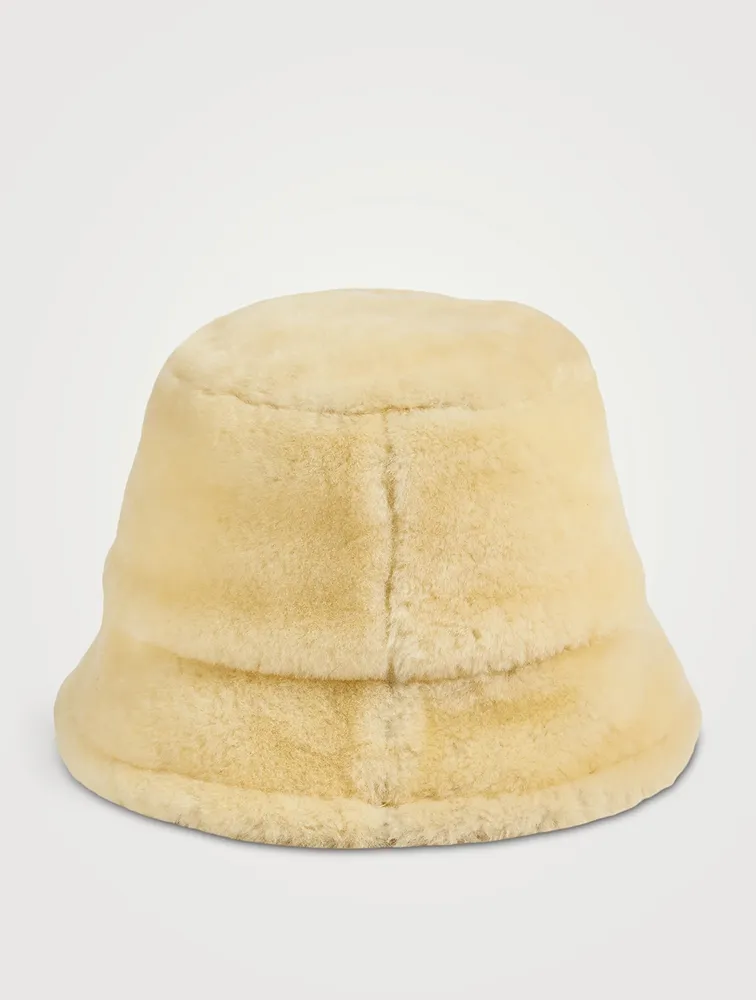 Shearling Bucket Hat