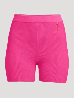 Pralù Rib-Knit Shorts