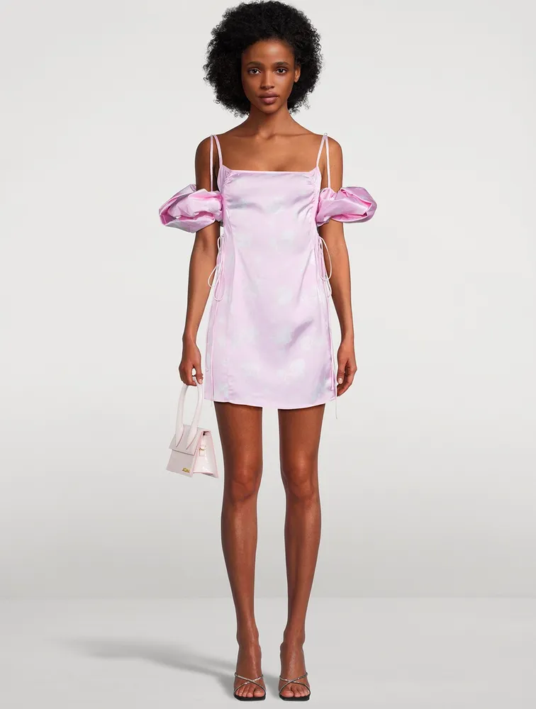 Chouchou Mini Dress Toile de Jouy Print