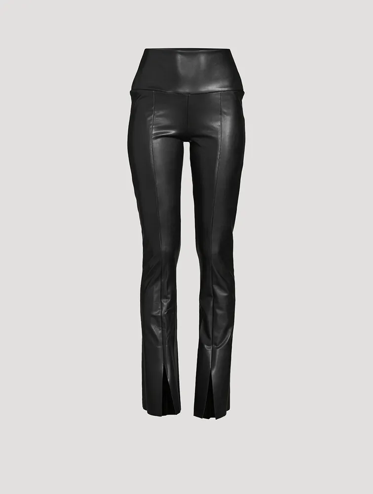 Vegan Leather Spat Leggings