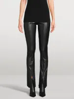 Vegan Leather Spat Leggings