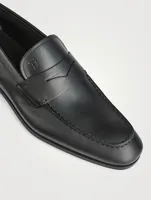 Leather Penny Loafers