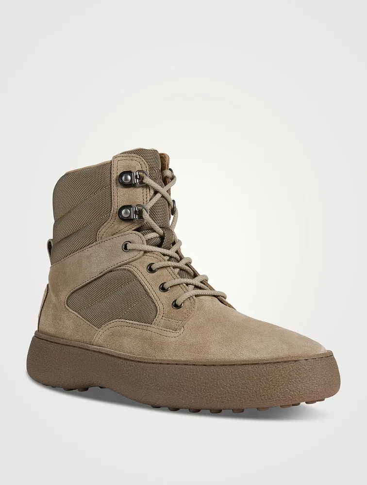 Suede Hiking Boots