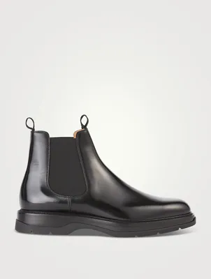 Leather Hybrid Chelsea Boots