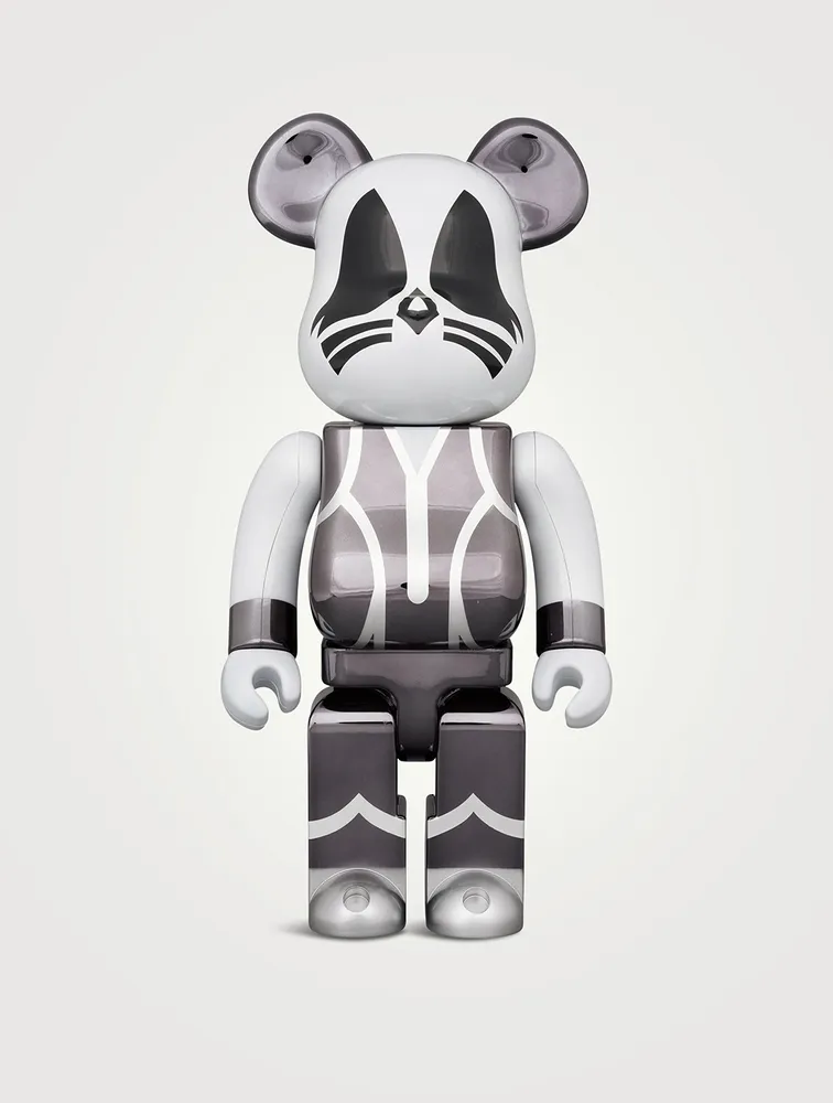 Kiss Catman Chrome 100% & 400% Be@rbrick Set