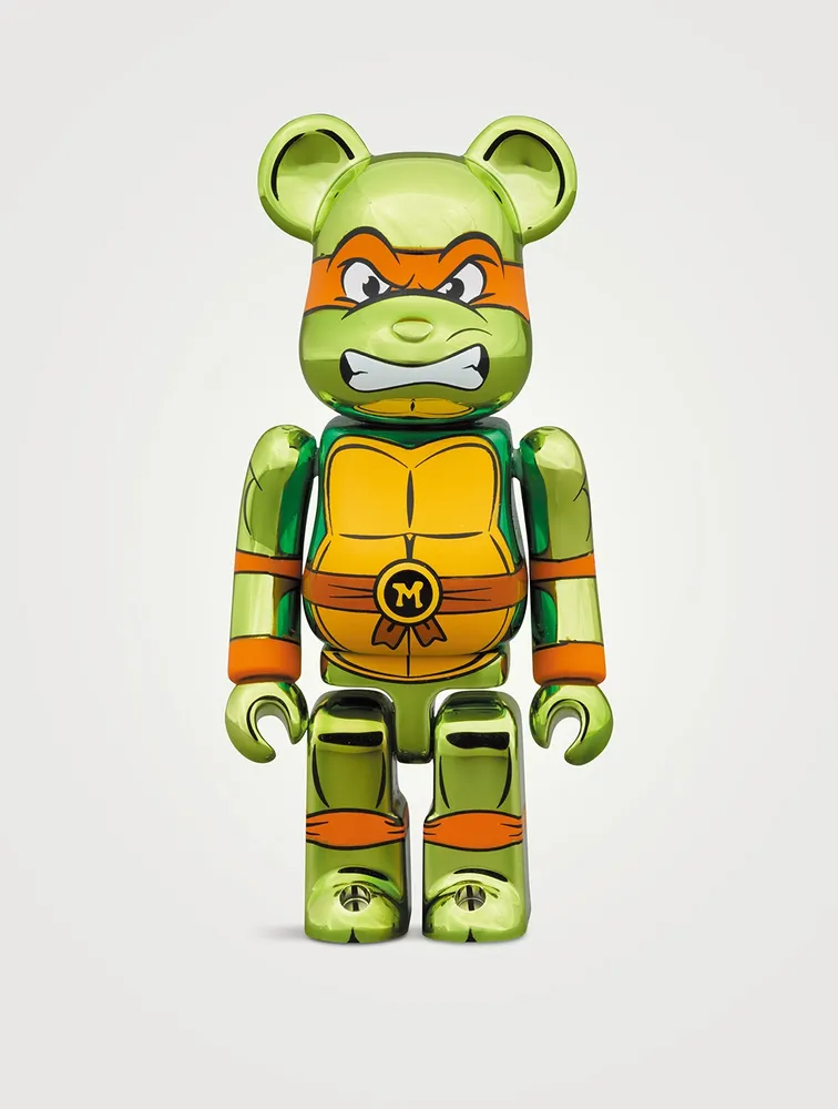 Michelangelo Chrome 100% & 400% Be@rbrick Set