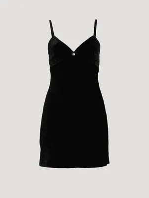 Velvet Slip Dress