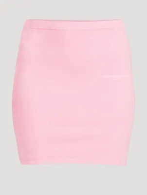 Knit Mini Skirt