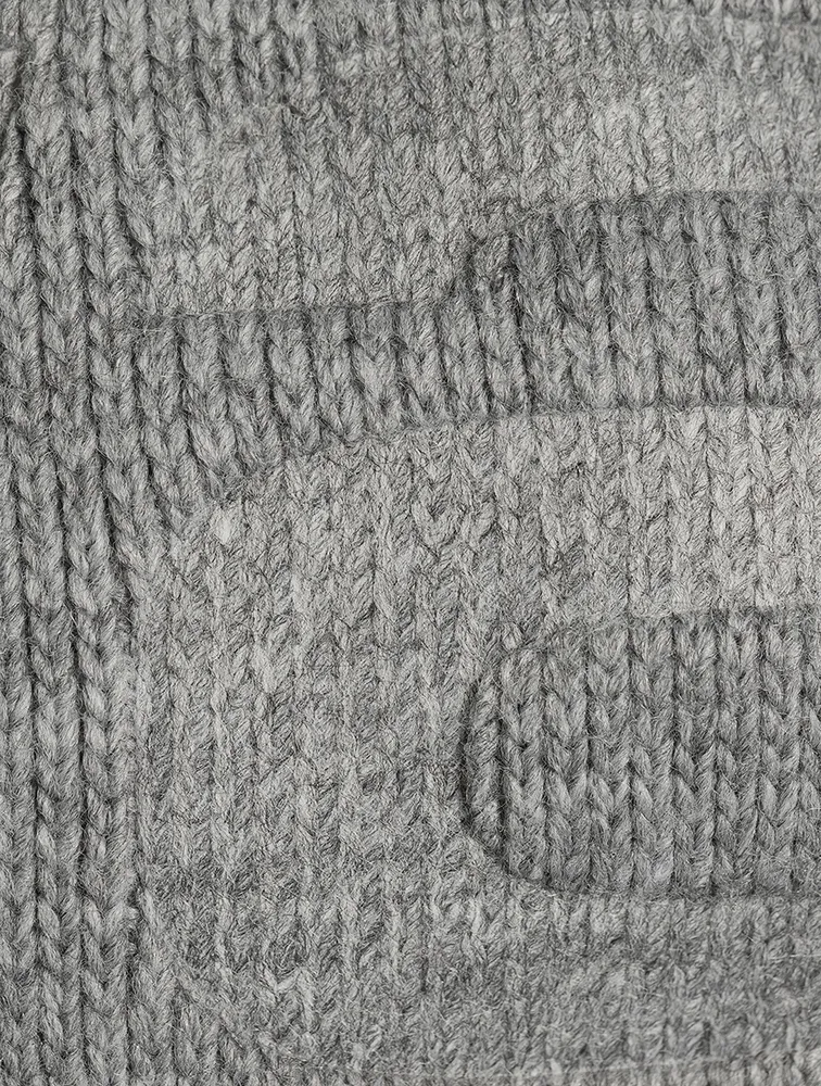 Logo-Debossed Sweater