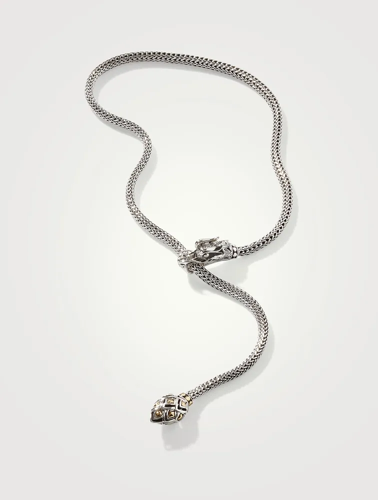 Legends Naga Lariat Necklace