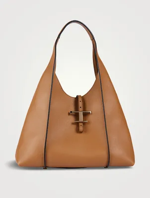 Medium T Timeless Leather Shoulder Bag
