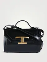 Micro T Timeless Leather Top Handle Bag