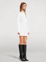 Tie-Waist Shirt Dress