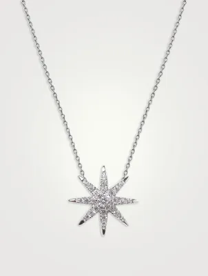 Atrias Starburst Pendant Necklace