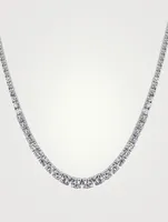 Jade Round Tennis Necklace