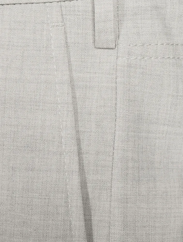 Stretch Wool Jogger Pants