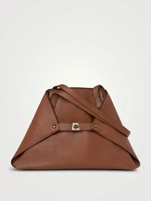 Small Ai Leather Shoulder Bag