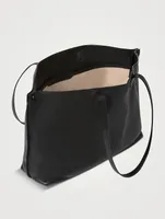 Medium Ai Leather Shoulder Bag