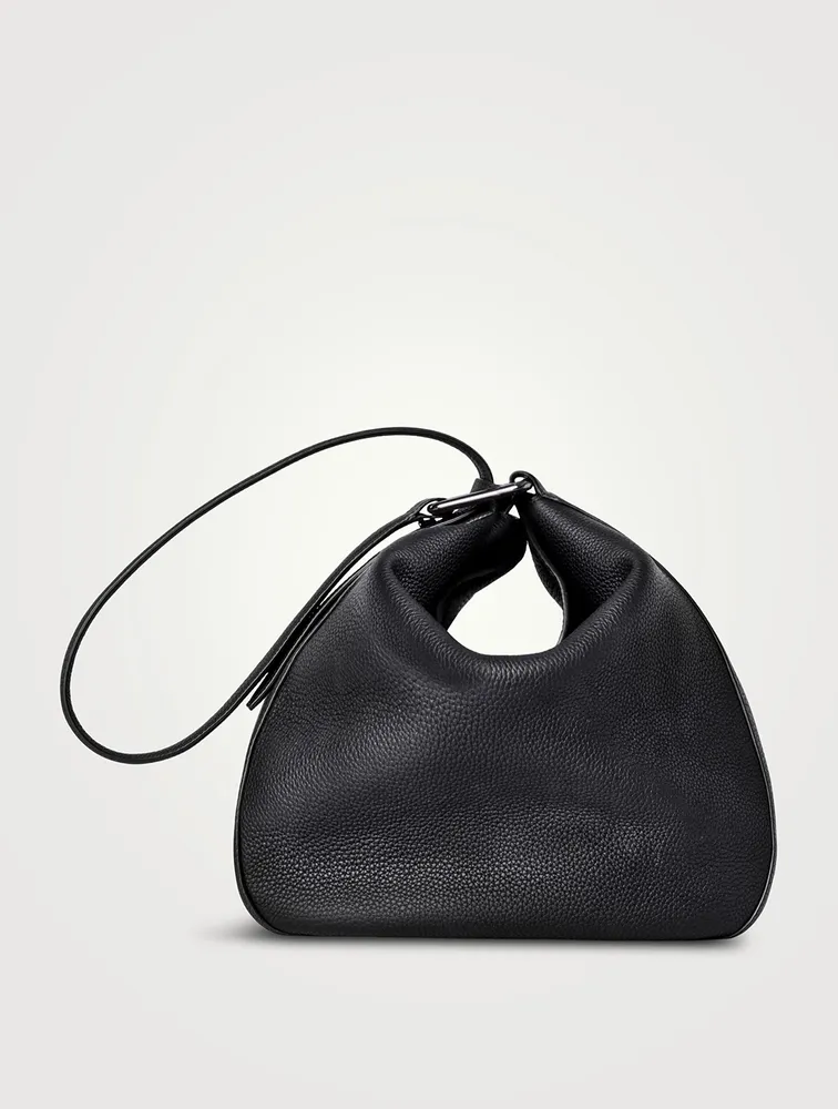 Medium Anna Leather Shoulder Bag