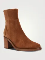 Janella Suede Ankle Boots