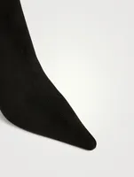 Compass Leather Over-The-Knee Boots
