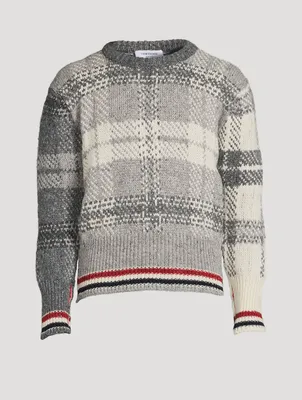 Donegal Tartan Stripe Sweater