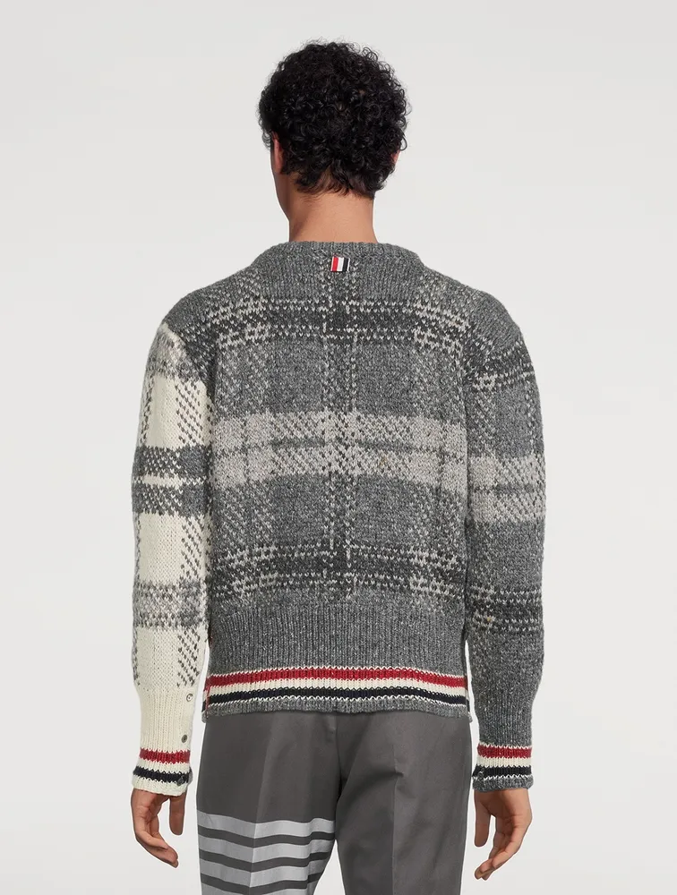 Donegal Tartan Stripe Sweater