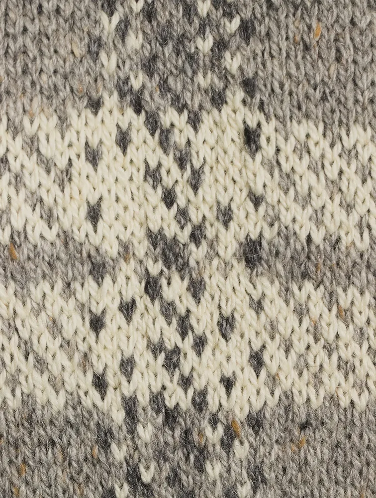 Donegal Tartan Stripe Sweater