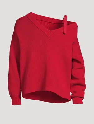 La Maille Sargas Wool-Blend Sweater