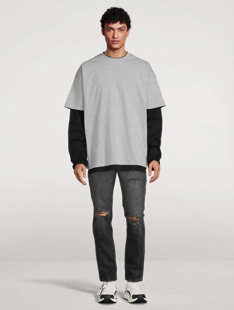 Theo Tapered Relaxed-Fit Jeans