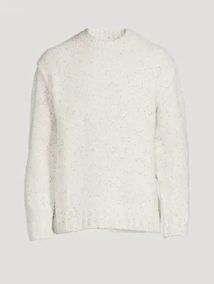 Max Wool-Blend Crewneck Sweater