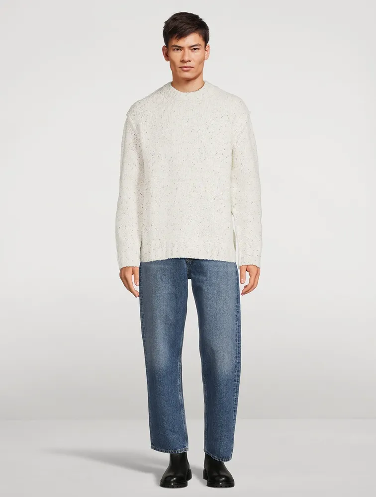 Max Wool-Blend Crewneck Sweater