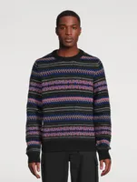 Tiago Wool-Blend Crewneck Sweater