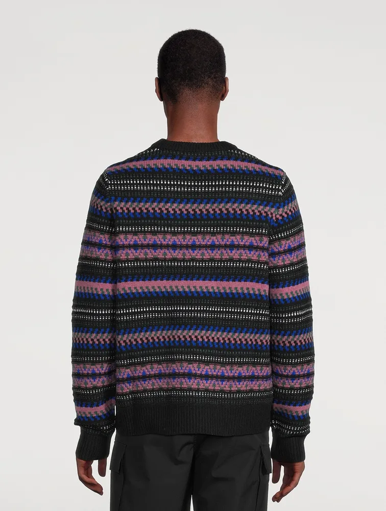 Tiago Wool-Blend Crewneck Sweater