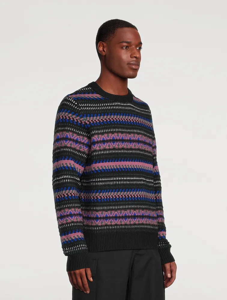 Tiago Wool-Blend Crewneck Sweater