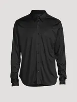 Silk Long-Sleeve Shirt