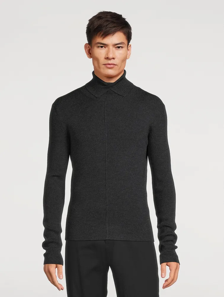 Wool Turtleneck Sweater