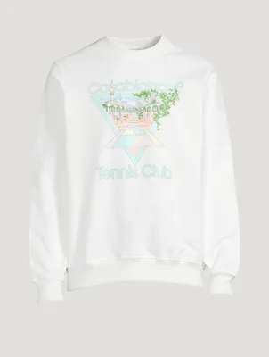 Tennis Club Organic Cotton Sweatshirt