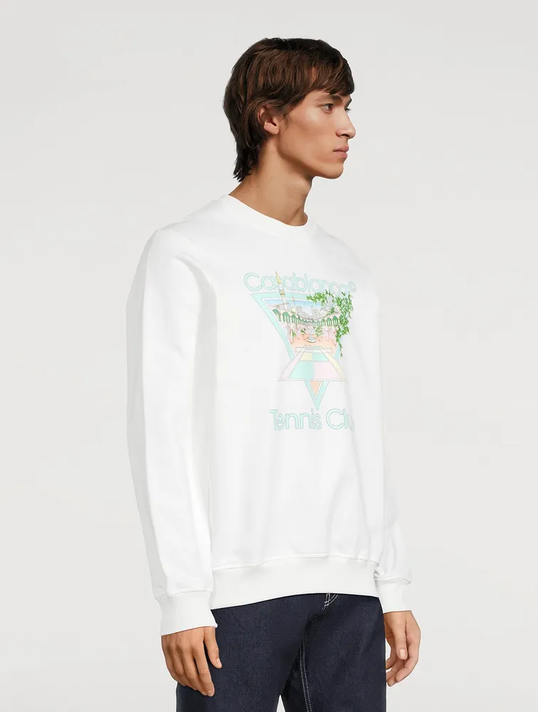 Tennis Club Organic Cotton Sweatshirt