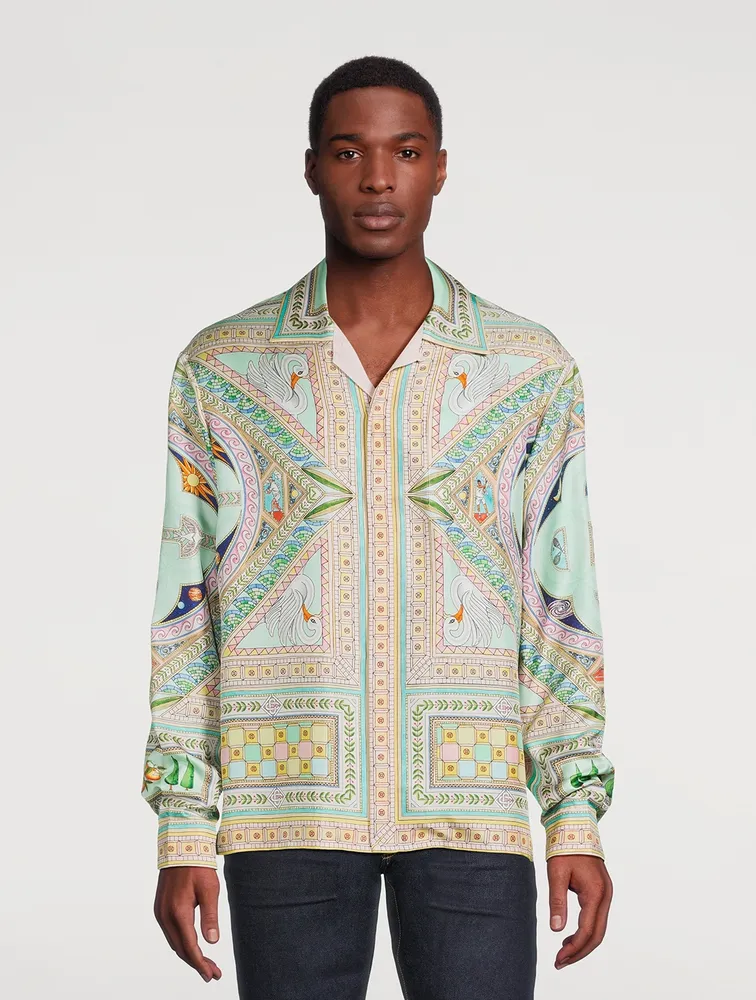 Le Labyrinthe Silk Shirt