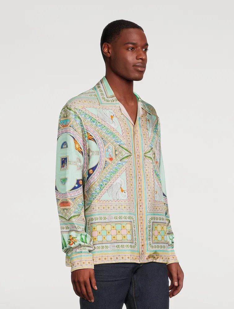 Le Labyrinthe Silk Shirt